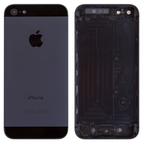 Корпус для Apple iPhone 5, чорний, High Copy