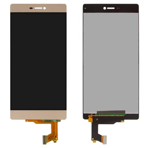 Дисплей для Huawei P8 GRA L09 , золотистий, без рамки, Original PRC 