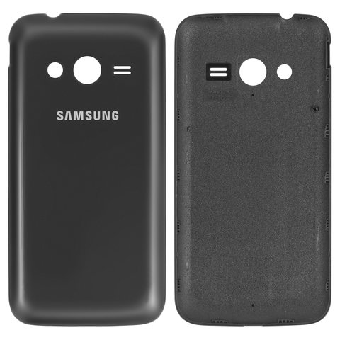 Задня кришка батареї для Samsung G313F Galaxy Ace 4 LTE, G313H Galaxy Ace 4 Lite, чорна