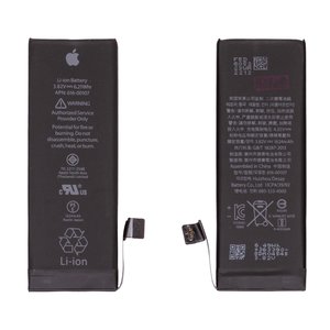 Акумулятор для iPhone SE, Li ion, 3,82 B, 1624 мАг, Original PRC , original IC, #616 00107