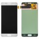 Дисплей для Samsung A510 Galaxy A5 (2016), белый, без рамки, Оригинал (переклеено стекло)