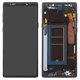 Дисплей для Samsung N960 Galaxy Note 9, чорний, з рамкою, Оригінал (переклеєне скло), midnight black