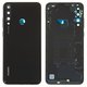 Задняя панель корпуса для Huawei Y6p, черная, MED-LX9/MED-LX9N