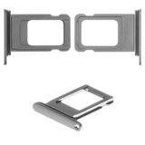 Держатель SIM-карты для iPhone 11, черный, single sim