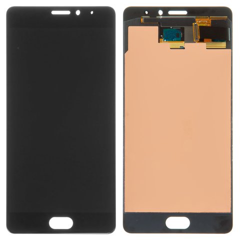 Дисплей для Meizu Pro 7 Plus, черный, без рамки, Оригинал переклеено стекло 