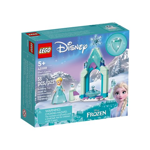 Конструктор LEGO Disney Двор замка Эльзы 43199