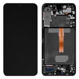 Дисплей для Samsung S906B Galaxy S22 Plus 5G, черный, с рамкой, Original (PRC)