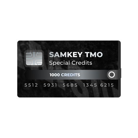 Спеціальні кредити Samkey TMO 1000 кредитів 