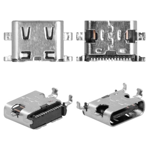 Коннектор зарядки, 14 pin, тип 4, USB тип C