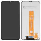 Дисплей для Samsung A127 Galaxy A12 Nacho, чорний, без рамки, Оригінал (переклеєне скло), BV065WBM-L06-DB00_R0.0/ HL6127JX-L06-DB00_R0.0