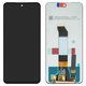 Дисплей для Xiaomi Poco M3 Pro, Poco M3 Pro 5G, Redmi Note 10 5G, черный, без рамки, Оригинал (переклеено стекло)