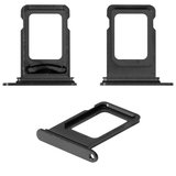 Держатель SIM-карты для iPhone 13 Pro, серый, double SIM