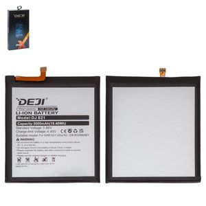 Акумулятор Deji EB BG998ABY для Samsung G998 Galaxy S21 Ultra 5G, Li ion, 3,88 B, 5000 мАг