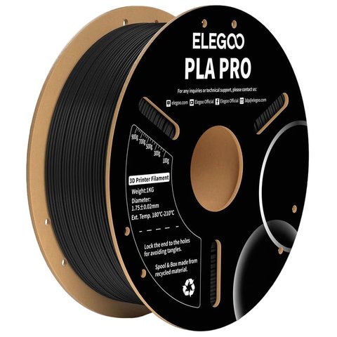 Філамент ELEGOO PLA PRO, чорний black , 1 кг