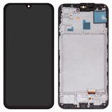 Дисплей для Samsung A155 Galaxy A15, A156 Galaxy A15 5G, чорний, з рамкою, High Copy, (OLED)