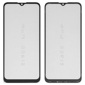 Стекло корпуса G+OCA PRO для Motorola Moto E20 XT2155, с OCA пленкой, черное