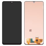 Дисплей для Samsung A225 Galaxy A22, чорний, без рамки, Original (PRC)