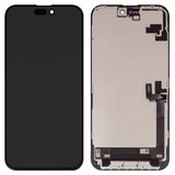 Дисплей для iPhone 16 Plus, черный, с рамкой, Copy, (TFT), ZY, LTPS FHD