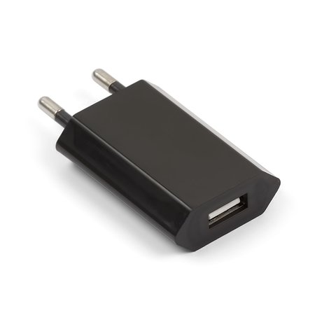 Adaptador de red puede usarse con celulares Apple; reproductores MP3 Apple, 5 W, negro, 1 puerto