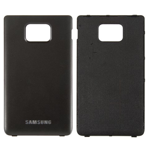 Battery Back Cover compatible with Samsung I9100 Galaxy S2, black 