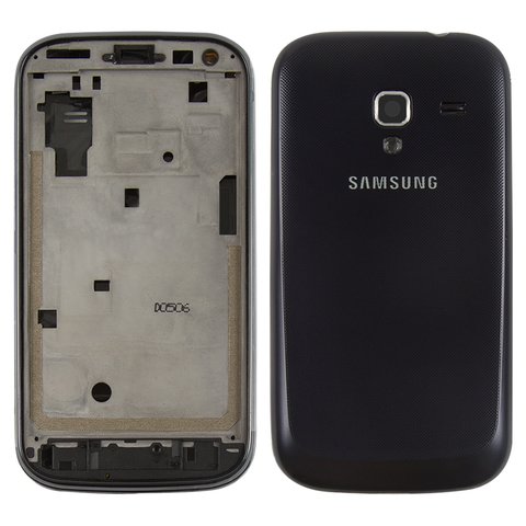 Housing compatible with Samsung I8160 Galaxy Ace II, black 