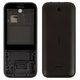 Housing compatible with Nokia 225 Dual Sim, (black)
