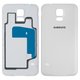 Tapa trasera para batería puede usarse con Samsung G900H Galaxy S5, blanco