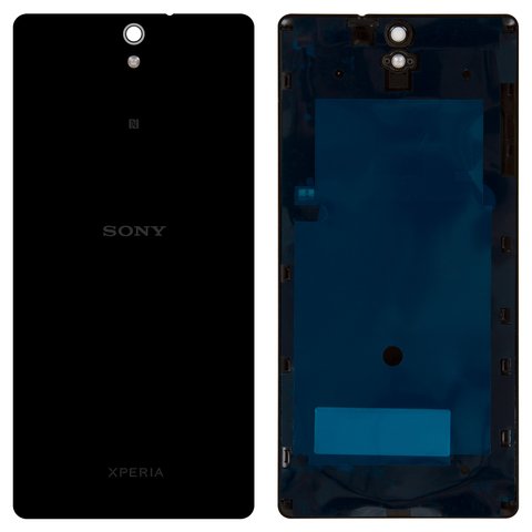 Housing Back Cover compatible with Sony E5533 Xperia C5 Ultra Dual, E5563 Xperia C5 Ultra Dual, black 