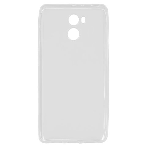 Case compatible with Xiaomi Redmi 4, colourless, transparent, silicone, China version  