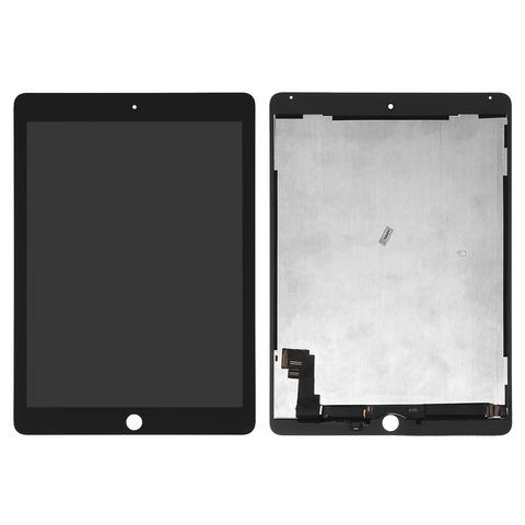 Pantalla LCD puede usarse con Apple iPad Air 2, negro, sin marco, HC