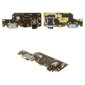 Cable flex puede usarse con Xiaomi Redmi Note 5, Redmi Note 5 Pro, del conector de carga, del conector de auriculares, con micrófono, con componentes, Original PRC , placa del cargador