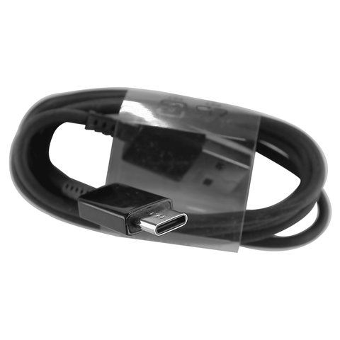 USB Cable Samsung, USB type A, USB type C, 100 cm, black 