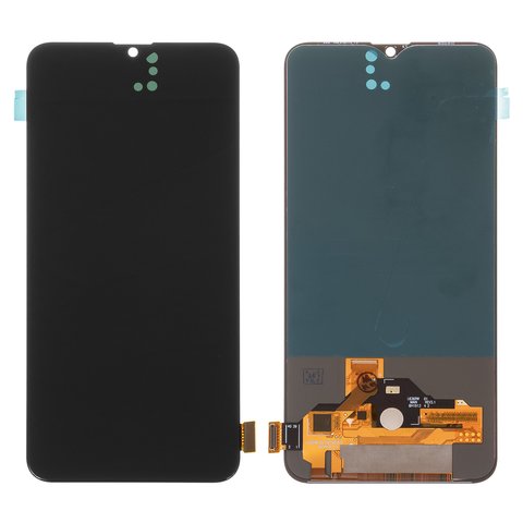 LCD compatible with Realme XT, black, without frame, High Copy, OLED , RMX1921 