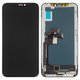 LCD compatible with iPhone X, (black, with frame, AAA, (TFT), YOUDA)