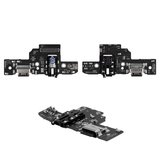 Flat Cable compatible with Xiaomi Poco M4 Pro 5G, (headphone connector, charge connector, with microphone, High Copy, charging board, 21091116AG)