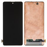 LCD compatible with Samsung M515 Galaxy M51, (black, without frame, original (change glass) )