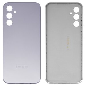Housing Back Cover compatible with Samsung A145 Galaxy A14, silver 