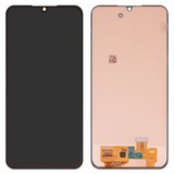LCD compatible with Samsung A245 Galaxy A24, M346 Galaxy M34, (black, without frame, Original (PRC))