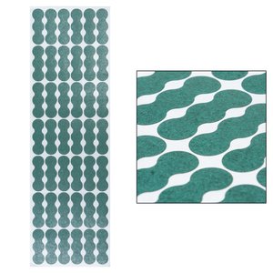 Paper Insulation for Batteries 18650, sheet, for minus, 1x3 