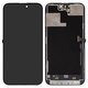 LCD compatible with iPhone 14 Pro Max, (black, with frame, change glass)