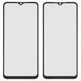 Housing Glass compatible with Xiaomi Poco C40, Redmi 10C, (with OCA film, black)