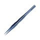 Mounting Tweezers Mechanic TX-15, (titanium alloy, curved, 140 mm)