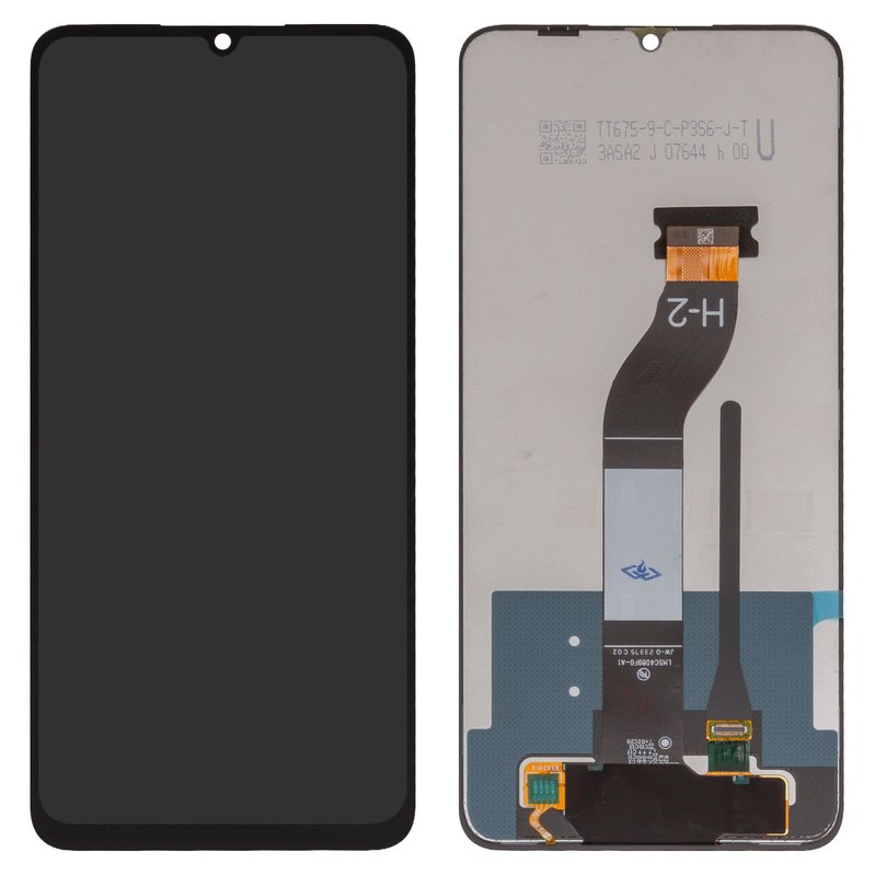 Lcd Compatible With Xiaomi Poco C65 Redmi 13c Black Without Frame Original Prc All Spares 3812