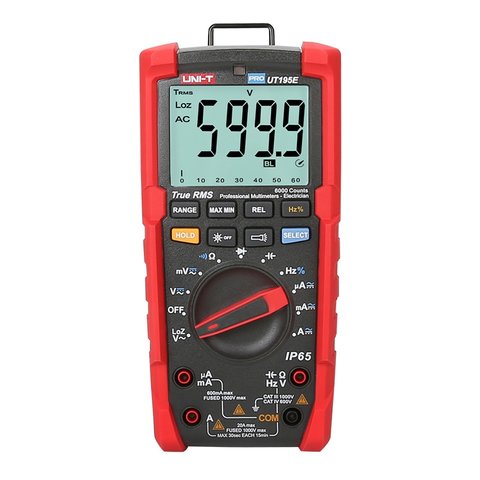 Промышленный цифровой мультиметр UNI T UT195E
