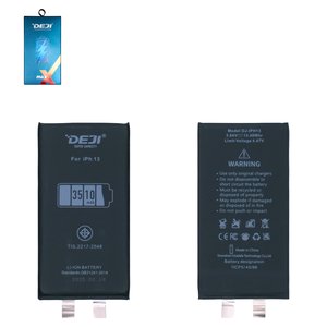 Battery Deji compatible with Apple iPhone 13, Li ion, 3.84 V, 3510 mAh, without a controller, High Capacity 