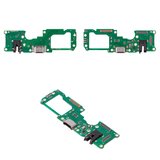 Flat Cable compatible with Oppo A96 5G, (headphone connector, charge connector, with microphone, with components, Copy, charging board)