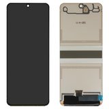LCD compatible with Samsung F731 Galaxy Z Flip5, (black, without frame, High Copy)