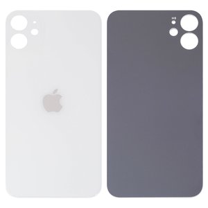 Panel trasero de carcasa puede usarse con iPhone 11, blanco, no es necesario desmontar la cámara, Original PRC , big hole
