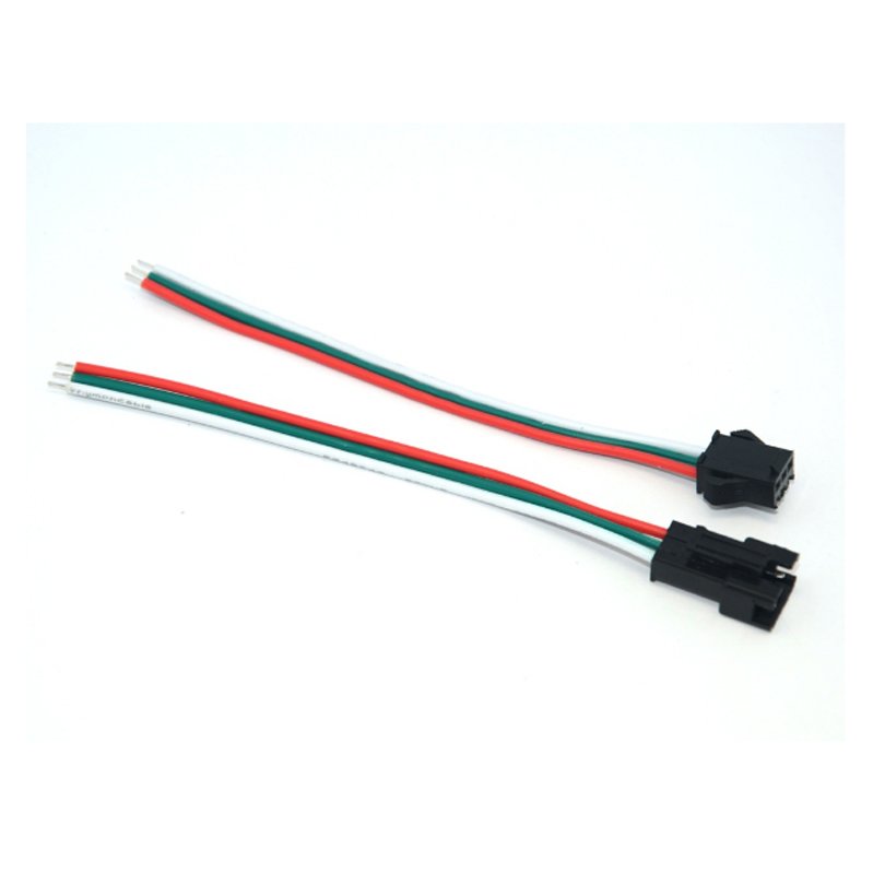 Gehäuse für Kabel-Jumper-Stiftleiste 2,54 mm2 3 4 5 6 Pin 18-26AWG Pin-Steckverbinder für Kabelgehäuse 350 Stk