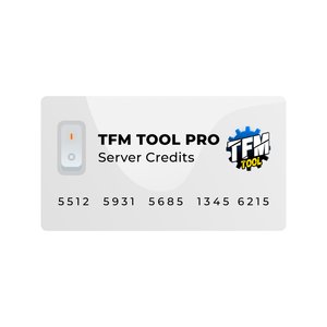 TFM Tool Pro Server Credits